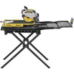 DEWALT 10-Inch Wet Tile Saw with Stand 15-Amp 1,220 MWO Corded for Professional Tile Cutting D36000S - Image 2