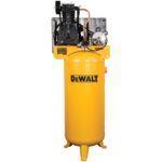 DEWALT 60-Gallon Stationary Vertical Air Compressor 5 HP 230V Two-Stage (DXCMV5076055)