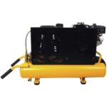 DeWalt DXCMTB5590856 Honda GX160 Gas Wheelbarrow Air Compressor, 8 Gallon, 150 PSI, Twin Cylinder - Image 6