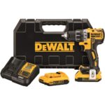 DEWALT DCD791D2 20V MAX XR Brushless Cordless Drill Kit, 2-Speed, Compact, with Battery & Charger