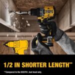 DEWALT 20V MAX XR Brushless Compact Drill/Driver Kit, 2 Batteries & Charger (DCD800D2) - Image 3