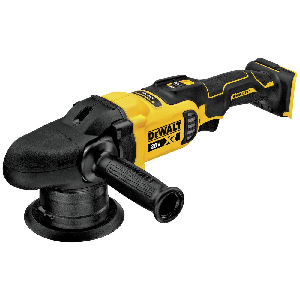 61JfPyntzFL DEWALT DCM848B 20V MAX XR Cordless Random Orbit Polisher, 5-Inch Variable Speed, Tool Only - Image 1