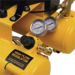 DeWalt DXCMTB5590856 Honda GX160 Gas Wheelbarrow Air Compressor, 8 Gallon, 150 PSI, Twin Cylinder - Image 2