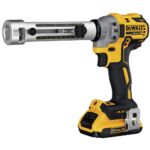 DEWALT DCE151TD1 20V MAX XR Cordless Cable Stripper Kit with LED Light and Quick-Release Bushings - Image 3