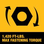 DEWALT 20V MAX XR 3/4" High Torque Cordless Impact Wrench Kit with POWERSTACK Battery (DCF964GH1) - Image 8