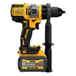DEWALT FLEXVOLT 20V MAX Cordless Hammer Drill Kit, 1/2-Inch, Brushless with 6.0Ah Battery & Charger (DCD999T1) - Image 6