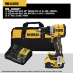 DEWALT 20V MAX XR Brushless Cordless 1/2 in. Drill/Driver Kit with Battery & Charger (DCD800P1) - Image 2