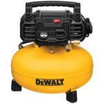 DEWALT 6 Gallon Pancake Air Compressor, 165 PSI, Oil-Free, 78.5 dBA Quiet (DWFP55126)