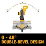 DEWALT 12-Inch Double Bevel Compound Miter Saw with XPS Cutline LED, 15-Amp, 3800 RPM (DWS716XPS) - Image 5