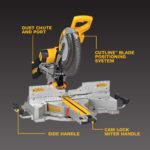 DEWALT 12-Inch Double Bevel Sliding Compound Miter Saw with XPS LED Shadow Light System (DWS780) - Image 3