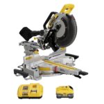 DEWALT 20V MAX XR 12" Double Bevel Sliding Cordless Miter Saw Kit (DCS785WW1) with Battery & Charger