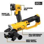 DEWALT DCK940D2 20V MAX 9-Tool Cordless Combo Kit with Drill, Impact Driver, Grinder, Circular Saw & More - Image 4