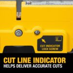 DEWALT Wet Tile Saw with Stand, 10-Inch, Corded (D24000S) - Image 6