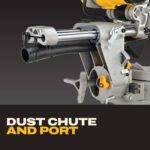 DEWALT 12-Inch Double Bevel Sliding Compound Miter Saw with XPS LED Shadow Light System (DWS780) - Image 5