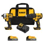 DEWALT DCK274E2 20V MAX Brushless Drill & Impact Driver Set with 2 POWERSTACK Batteries