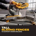 DEWALT 12-Inch Double Bevel Sliding Compound Miter Saw with XPS LED Shadow Light System (DWS780) - Image 7