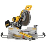DEWALT 12-Inch Double Bevel Sliding Compound Miter Saw with XPS LED Shadow Light System (DWS780)