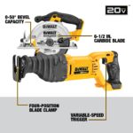DEWALT DCK940D2 20V MAX 9-Tool Cordless Combo Kit with Drill, Impact Driver, Grinder, Circular Saw & More - Image 7