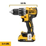 DEWALT DCD791D2 20V MAX XR Brushless Cordless Drill Kit, 2-Speed, Compact, with Battery & Charger - Image 3