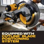 DEWALT 12-Inch Double Bevel Sliding Compound Miter Saw with XPS LED Shadow Light System (DWS780) - Image 6